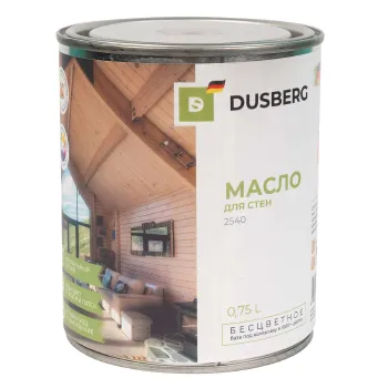Масло для стен Dusberg бесцветное матовое 0,75л