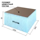 Панель теплоизоляционная 50мм Ruspanel RPG Optima 1250х600 0,75м²_2