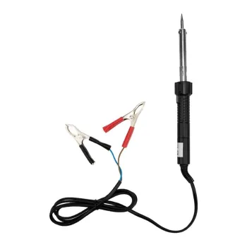 Изображение товара Паяльник Rexant 40 Вт 12 В с зажимами Крокодил Изображение товара Паяльник Rexant 40 Вт 12 В с зажимами Крокодил