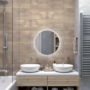 Изображение товара Зеркало Continent Ajour с LED подсветкой и сенсором 600 мм Изображение товара Зеркало Continent Ajour с LED подсветкой и сенсором 600 мм