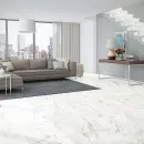 Керамогранит Zerde tile Nature Base White 600х600 мм белый_1