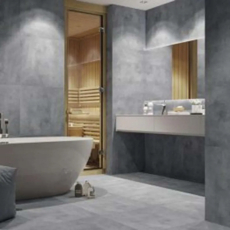 Керамогранит Steppe Ceramics Soho Grey 600х1200 мм серый_1