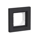 Рамка одноместная AtlasDesign карбон IP44 Systeme Electric_1