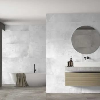 Изображение товара Керамогранит Global Tile Vibe 600х1200 мм светло-серый для стен и пола Изображение товара Керамогранит Global Tile Vibe 600х1200 мм светло-серый для стен и пола