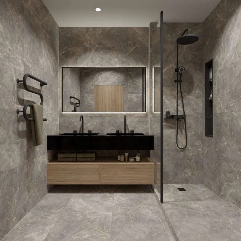 Керамогранит Global Tile Sacramento 600х1200 мм серый_1