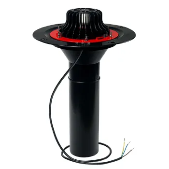 Изображение товара Воронка с обжимным фланцем и обогревом D 110х450 мм Технониколь Изображение товара Воронка с обжимным фланцем и обогревом D 110х450 мм Технониколь