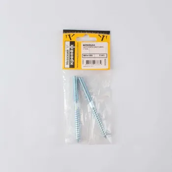 Изображение товара Сантехническая шпилька М8х100 в комплекте 2 шт от Tech-krep Изображение товара Сантехническая шпилька М8х100 в комплекте 2 шт от Tech-krep