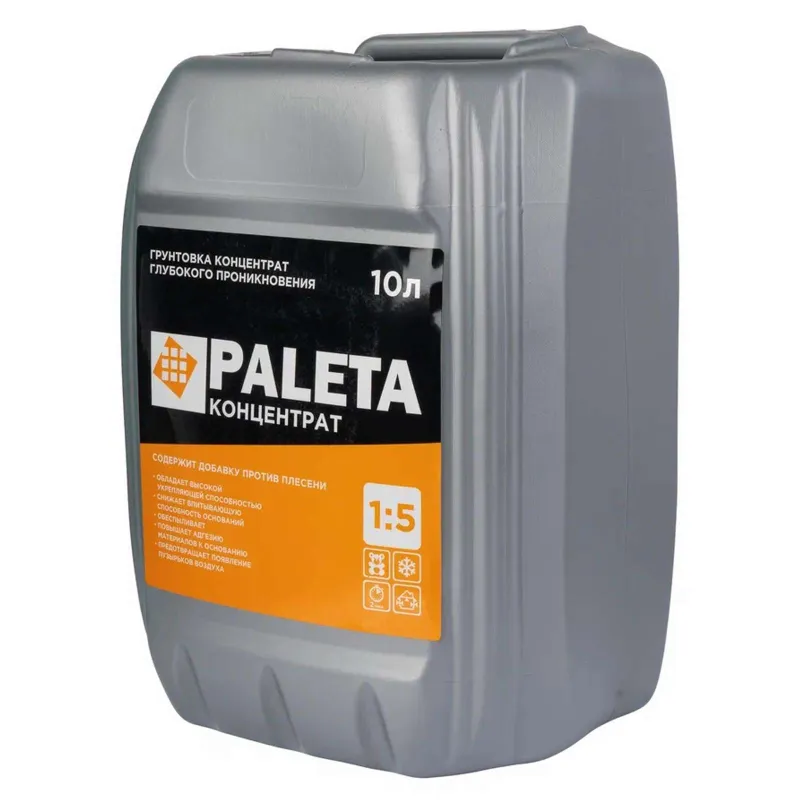 Грунтовка-концентрат Paleta глубокого проникновения 1:5 10 л_1