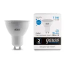 Лампа Gauss Elementary MR16 11Вт GU10 холодный белый свет 6500K_2