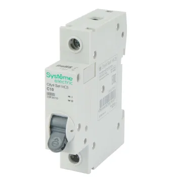 Изображение товара Автоматический выключатель однополюсный C 10А 4.5кА City9 Systeme Electric Изображение товара Автоматический выключатель однополюсный C 10А 4.5кА City9 Systeme Electric