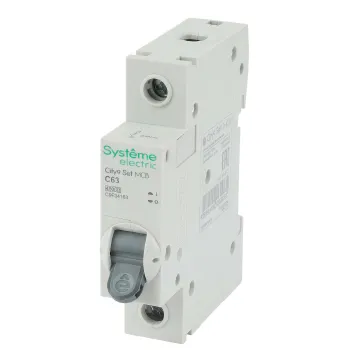 Изображение товара Автоматический выключатель C 63А 4.5кА City9 Systeme Electric однополюсный Изображение товара Автоматический выключатель C 63А 4.5кА City9 Systeme Electric однополюсный