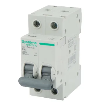 Изображение товара Автоматический выключатель C 50А 4.5кА City9 Systeme Electric Изображение товара Автоматический выключатель C 50А 4.5кА City9 Systeme Electric