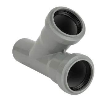 Изображение товара Тройник канализационный Ostendorf 40х40мм 45° из полипропилена Изображение товара Тройник канализационный Ostendorf 40х40мм 45° из полипропилена