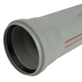 Изображение товара Канализационная труба 110х1500мм Ostendorf для внутренней системы Изображение товара Канализационная труба 110х1500мм Ostendorf для внутренней системы