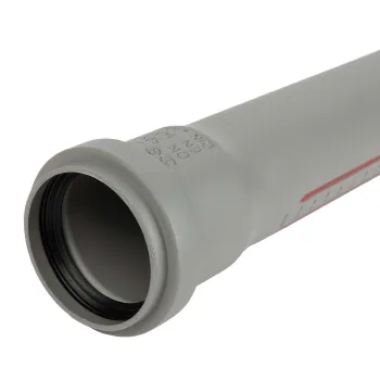 Изображение товара Канализационная труба 50 мм Ostendorf внутренние системы химостойкая Труба 50х500мм Изображение товара Канализационная труба 50 мм Ostendorf внутренние системы химостойкая Труба 50х500мм