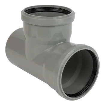 Изображение товара Канализационный тройник 110х110мм 87° Ostendorf Германия Изображение товара Канализационный тройник 110х110мм 87° Ostendorf Германия