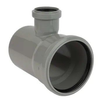 Изображение товара Тройник канализационный 110х50мм 87° Ostendorf для внутренней канализации Изображение товара Тройник канализационный 110х50мм 87° Ostendorf для внутренней канализации