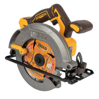 Изображение товара Циркулярная пила Ingco Ingustrial CSLI1851 185 мм аккумуляторная Изображение товара Циркулярная пила Ingco Ingustrial CSLI1851 185 мм аккумуляторная