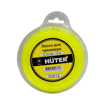 Изображение товара Леска для триммера звезда Huter 3 мм 12 м высокая прочность Изображение товара Леска для триммера звезда Huter 3 мм 12 м высокая прочность