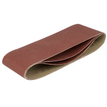 Изображение товара Лента шлифовальная Йоко Р180 75х457 мм 3 шт для шлифовальных машин Изображение товара Лента шлифовальная Йоко Р180 75х457 мм 3 шт для шлифовальных машин