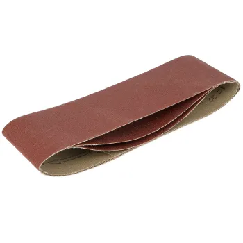 Изображение товара Лента шлифовальная Йоко Р180 75x533 мм 3 шт для шлифовальных машин Изображение товара Лента шлифовальная Йоко Р180 75x533 мм 3 шт для шлифовальных машин