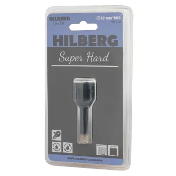 Изображение товара Коронка алмазная Hilberg Super Hard 10 мм по керамике и керамограниту Изображение товара Коронка алмазная Hilberg Super Hard 10 мм по керамике и керамограниту