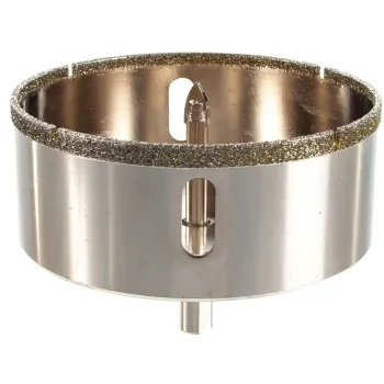 Изображение товара Коронка алмазная Trio-Diamond по керамике и керамограниту 100 мм с центрирующим сверлом Изображение товара Коронка алмазная Trio-Diamond по керамике и керамограниту 100 мм с центрирующим сверлом