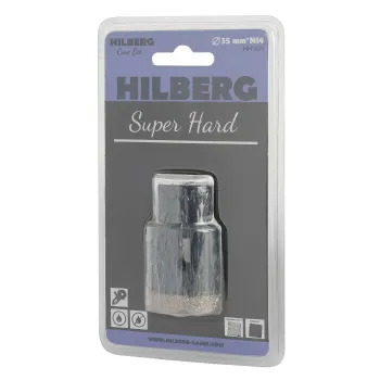 Изображение товара Алмазная коронка Hilberg Super Hard 35 мм для керамики и керамогранита Изображение товара Алмазная коронка Hilberg Super Hard 35 мм для керамики и керамогранита