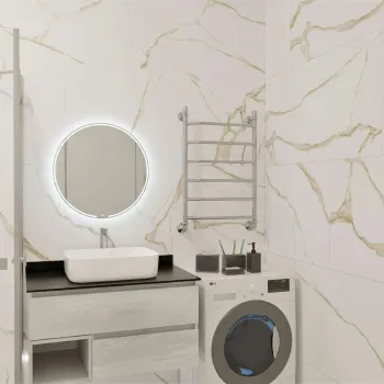 Изображение товара Керамогранит Majestic Глобал Тайл 600х1200 мм матовая отделка белый мрамор Изображение товара Керамогранит Majestic Глобал Тайл 600х1200 мм матовая отделка белый мрамор