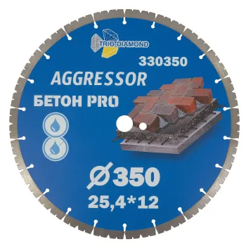 Изображение товара Алмазный диск по железобетону Trio-Diamond Бетон Pro 350 мм 3 мм сегментный Изображение товара Алмазный диск по железобетону Trio-Diamond Бетон Pro 350 мм 3 мм сегментный