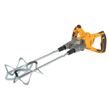 Изображение товара Строительный двойной миксер Ingco MX218008 1800Вт для строительных работ Изображение товара Строительный двойной миксер Ingco MX218008 1800Вт для строительных работ