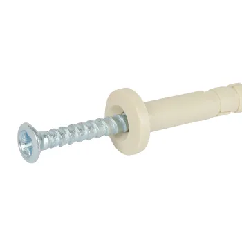 Изображение товара Дюбель-гвоздь Европартнер грибовидная манжета 6x40 мм 10 шт Изображение товара Дюбель-гвоздь Европартнер грибовидная манжета 6x40 мм 10 шт