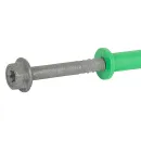 Дюбель фасадный нейлоновый 10х100 мм с шурупом 4 шт Европартнер_1