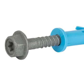 Изображение товара Фасадный нейлоновый дюбель 10х80 мм с шурупом Европартнер Изображение товара Фасадный нейлоновый дюбель 10х80 мм с шурупом Европартнер