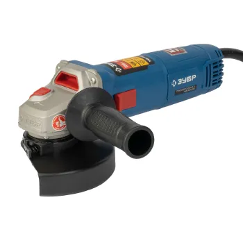 Изображение товара Угловая шлифовальная машина Зубр П125-1100 125 мм 1100 Вт профессиональный Изображение товара Угловая шлифовальная машина Зубр П125-1100 125 мм 1100 Вт профессиональный