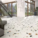 Керамогранит Steppe Ceramics Chips White 600х600 мм мультиколор_1