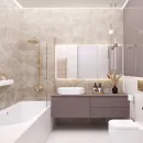 Керамогранит Laparet Obsidian Taupe полированный 600х600 мм бежевый_1