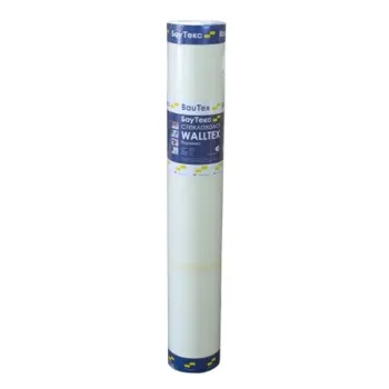 Изображение товара Стеклохолст Walltex паутинка 40 гр 1х50 м для отделочных работ Изображение товара Стеклохолст Walltex паутинка 40 гр 1х50 м для отделочных работ