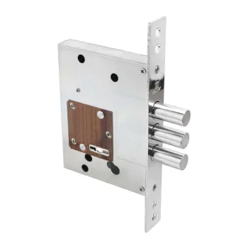 Изображение товара Замок Булат ЗВ8-6 врезной для металлических дверей 16 мм Изображение товара Замок Булат ЗВ8-6 врезной для металлических дверей 16 мм