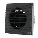 Вентилятор вытяжной D100 25дБ, 90м³/ч, с обратным клапаном SILENT 4C DiCiTi черный -матовый_1