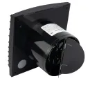Вентилятор вытяжной D100 25дБ, 90м³/ч, с обратным клапаном SILENT 4C DiCiTi черный -матовый_2