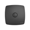 Вентилятор DiCiTi RIO 4C D100 32дБ 100м3/ч с обратным клапаном, съемной лицевой панелью, матовый черный_1
