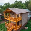 Фасадная плитка ТЕХНОНИКОЛЬ Hauberk камень травертин 250х3х1000 мм_5