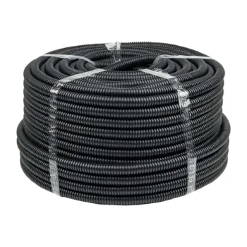 Изображение товара Гофрированная труба ПНД черная 16 мм 25 м IEK для коммуникаций Изображение товара Гофрированная труба ПНД черная 16 мм 25 м IEK для коммуникаций