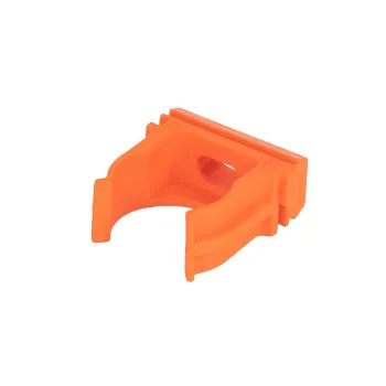 Изображение товара Крепеж-клипса для трубы 20 мм оранжевая 10 шт в упаковке Изображение товара Крепеж-клипса для трубы 20 мм оранжевая 10 шт в упаковке