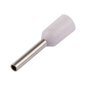 Изображение товара Наконечник-гильза НШВИ 0,75 мм² белый 25 шт/уп надежное соединение проводов Изображение товара Наконечник-гильза НШВИ 0,75 мм² белый 25 шт/уп надежное соединение проводов