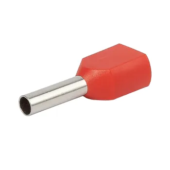 Изображение товара Двойной изолированный наконечник-гильза НШВИ2 8 мм 25 шт Изображение товара Двойной изолированный наконечник-гильза НШВИ2 8 мм 25 шт