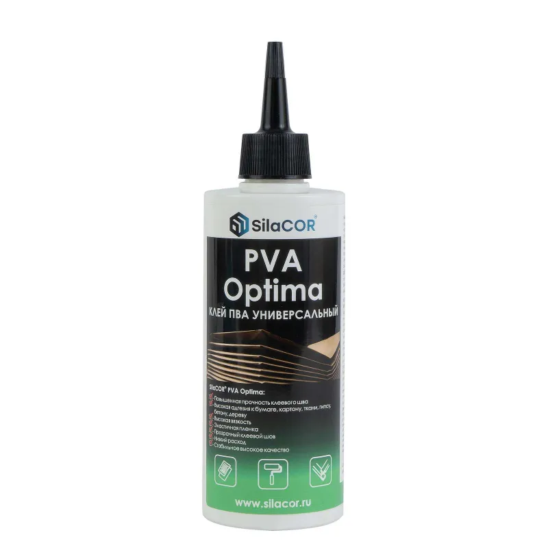 Клей ПВА универсальный SilaCOR 250 г_1