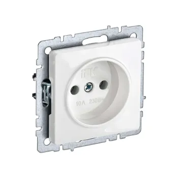 Изображение товара Механизм розетки без заземления IEK Brite IP20 накладной из прочных материалов Изображение товара Механизм розетки без заземления IEK Brite IP20 накладной из прочных материалов