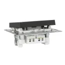 Механизм переключателя перекрестного одноклавишный AtlasDesign карбон IP20 Systeme Electric_3